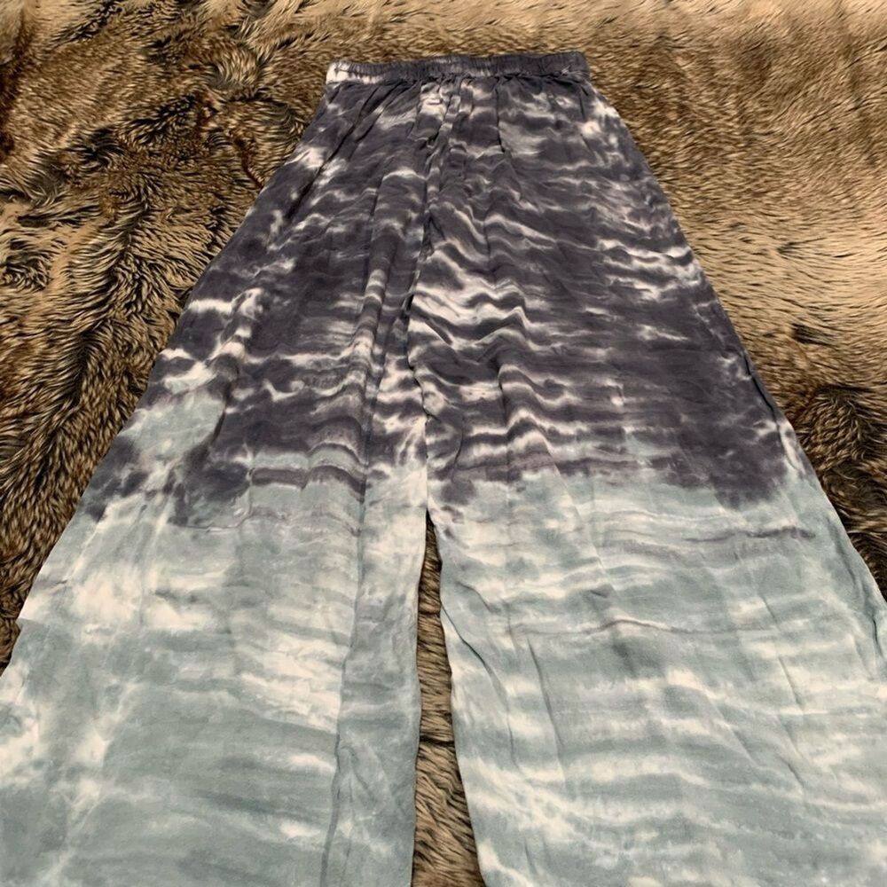 Young Fabulous & Broke Tie Dye Wide Leg Pants Size XS